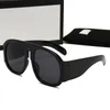 여름 선글라스 남성 여성을위한 럭셔리 디자이너 남성 연합 고품질 패션 안경 클래식 레트로 큰 프레임 디자인 UV400 5 색상 선택 사항 상자