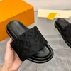 Zapatillas de mujer hombres negro Scuff Sandalias planas Piscina Almohada Mules Atardecer Acolchado Correa delantera Moda Fácil de usar Estilo Diapositivas Fucsia