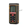 Wholesale-Digital Backlight LCD Display 80M 262FT Laser Distance Meter Range Finder Area/Volume Measure Tape Lazer Rangefinder CJY09-P2224