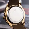 Hoogwaardige mode Luxe heren Watch World Top tien Brand Zwitsers Designer Quartz Watch Run Tweede