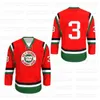 C202 Quebec Aces Hockey Jersey Ny vilken storlek som helst och spelare eller nummer Stitch Colors baseballtröjor