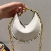 Designer bags Hobo Wrist Bag Half Moon Zip Fastening Vintage Bottom Golden Metal Letter Luxurys mini bag