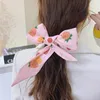 6 Pcs New Women hair Accessories Bows Scarf Elastic Hairbands Headscarf Multifunctional Hair Tie Scrunchie Bandana