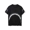 men women sportwear tee shirt jogger tracksuit pullover cotton crewneck ape shark t-shirt fashion Camouflage shirtsS7U0