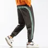 Side Striped Sweatpants Men Brand Jogger Pants Men Fashion Streetwear Hip Hop Trousers Male Loose Fit Harem Pants 220621