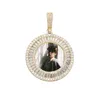 Iced Out Custom Photo Necklace for Men Picture Pendant Medallion Charms Hip Hop Jewelry