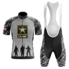 Été rétro équipe cyclisme maillot costume hommes vélo chemise cuissard ensemble à manches courtes vélo vêtements VTT tenues Ropa Ciclismo vêtements de sport en plein air Y22041806