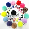 14 kleuren Designer Mini Silicone 3D Sneaker Pompom Keychain Men Men Women Kinderen Key Ring Geschenkschoenen Keychains Handtas Handtas Basketbal Konijnen Keychain Hoge kwaliteit Hoge kwaliteit