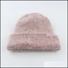 Beanie/SKL Caps hoeden hoeden sjaals handschoenen modeaccessoires vrouwen hoed winter angora breanie herfst dhioe
