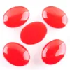 God kvalitet ruby ​​onyx naturlig ädelsten oval cabochon 40x30mm pärla för smycken som gör nya charmtillbehör 5pc bu808