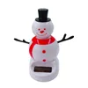 Juldekorationer Bilornament som dansar Santa Claus Snowman Toys Dashboard Decoration Bobble Dancer Accessories DecorationChristmas Deco