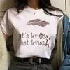 T-shirt stampata grafica con occhiali divertenti da donna T-shirt manica corta moda estiva unisex da donna Casual stile Harajuku 220526