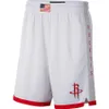 Imprimé Houston039039Rockets039039Hommes 2022 City Swingman Pantalon Édition Short de Basket-Ball Performance Noir7513268