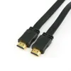 High Quality Full HD 1080P Cable Supports 3D Male to Male Plug Flat Cables Cord for Audio Video HDTV 30cm 50cm 1.5M 3M