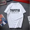 Projektant Nowa marka Trapstar Fashion Men's T-shirts Ubranie xs-2xl męskie moda moda mężczyzna bawełna druk swobodny luźne teeshirt swobodny styl letni top