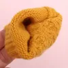 Fünf Finger Handschuhe Mode Twist Muster Dame Fingerlose Frauen Männer Gestrickte Schwarze Wolle Halbfinger Computer Handschuhe Warm