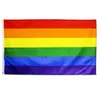 Other Arts and Crafts 90x150cm Rainbow Flag Gay Pride Polyester Banner Vlaggen GenderQueer GQ Kleurrijke regenboog Sjaal Vlag NB Non Binary Protest Maart ZL0744