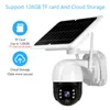 Telecamere Telecamera di sicurezza solare Outdoor 3MP Wireless WiFi Home PTZ Telecamera alimentata a batteria ricaricabileIP IP Roge22 Line22