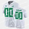 22 2022 NCAA Custom Oregon Ducks Maglia da calcio cucita 0 Deommodore Lenoir 7 CJ Verdell 8 Jevon Holland 3 Bo Nix 10 Justin Herbert 13