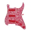 Zestaw 11 otworów SSS Guitar Pickguard + 50/52/52 mm Pickup Cover 2T1V Krętki sterujące 5 -drogowe Przełącznik