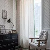 Fsislover Living room 용 Cotture Curtains 침실 커튼 용 커튼 커튼 커튼 부엌 용 꽃 무늬 커튼