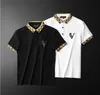 2022 camisa polo verão lapela masculina de manga curta camiseta estação europeia moda fina algodão mercerizado meia manga camisas polo masculina marca maré