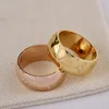 Mode New Band Men Women Designer Rings 18K Gold Plated Rostless Steel Midi Rings European och American Luxury Couples Weddin306K