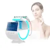 Persoonlijke verzorgingsapparatuur nieuwste ijsblauwe magische spiegelhuidsanalysator RF Face Tifting Skin Scrubber zuurstofspuit Face Deep Reinigingsmachine