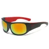 Açık Binicilik Güneş Gözlüğü Erkekler ve Kadınlar Spor Ayna Güneş Gözlükleri UV400 Koruma Rüzgar Geçirmez Renkli Gözlük
