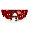 Christmas Decor for Home Outdoor Fan-shaped Flag Door Decoration Pendant Xmas 2023 Navidad New Year Natal Noel Natale Kerst 2022