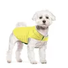 Vestuário para cães roupas de estimação de roupas de estimação de animais de estimação de ambos os lados usam jaqueta de cachorro à prova d'água reflexiva, colete de colete com colete de colete