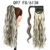 Synthetic Hair Ponytails Hairpieces Wrap Around Big Wavy Hair Extensions