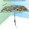 Camouflage Automatisk Folding Rain Paraply Anti UV Ryggsäck Sun Paraplyer Bärbar bil Stark Vindtät Parasol 10 Ribs Black Coat RRA13277