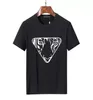 패션 편지 여름 T 셔츠 Mens Womens Designers tshirts For Men s Tops 삼각형 패턴 Tshirts 의류 Chothes 반팔 Tshirt Tees 2022