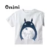 Barn anime totoro design tshirt t shirt pojkar flickor avslappnad kawaii kort ärm toppar barn roliga8467809