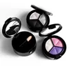 3 цвета Shimmer Glitter Eyde Shadow Palette Makeup Медный бронзер серая металлическая дымная складка для век обнаженная косметика 220525