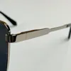 1 1 EVIDENCE SONNENBRILLE METALL Quadratische Sonnenbrille Herren Z1584U Damen Signature V-Form am Nasensteg Brille Buchstaben-Logo auf th284N eingraviert