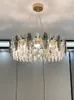 Lampes suspendues Plafond Lustre Led Lumières K9 Cristal Salle À Manger Lampe Classique Chambre DL BrandPendant