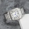 Carteers en iyi tasarımcı erkek hareketi elmas saatler otomatik mekanik saatler tam paslanmaz çelik aydınlık su geçirmez kol saatleri zc