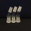 30 degree 18mm 14mm Mini Glass adapter accessories Ash Catchers Thick Pyrex Clear Bubbler Ashcatcher for your bong9250542