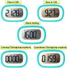 Timer Stopwatch and Kitchen Clock, Large LCD Display, Digital Countdown Clocks Magnetic Back, 12H/24H Display F0509
