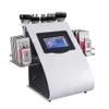 Body Shaping 6 en 1 ultrasons RF Lipo Laser 40K ultrasons Cavitation Lipolaser perte de poids corps amincissant Machine système Cavi sous vide
