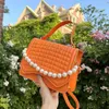 Abendtaschen Luxus Designer Hochwertiges Leder Kleine quadratische Tasche Damenhandtaschen 2022 Mode Vielseitig Strand Schulter UmhängetaschenE