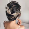 Headpieces Bridal Hair Comb Wedding Tiara Luxury Clear Crystal Rhinestone Branches Accessories HeadpiecesHeadpieces