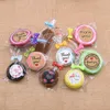 Wrap regalo 100pcs/lotto Candy Lollipop Cookies Clear Opp Plastic Plastics with Sealing Twist Ties Packaging Bagfamiglia Bagna per matrimoni Baggift