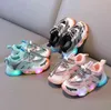 luminous sport shoes led girl