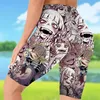 High Waist Leggings Anime My Hero Academia Printed Shorts Women Sexy Gym Sweatpants for Women Biker Shorts Drop W220616