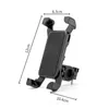 Universal Cykeltelefonhållare För iPhone Samsung cykel Mobiltelefonhållare Styre Clip Stand GPS Mount Bracket