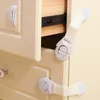 10pcs/lot baby Safety Protector Child Cabinet Locking Multi Function Plastic Locks Protection Children Locking for Doors Drawers 220707