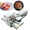 2000-2500pc/h Pneumatic meat skewer machine mamb meatball skewer maker 110V 220V